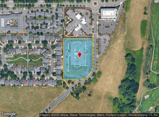  317 N Werth Blvd, Newberg, OR Parcel Map