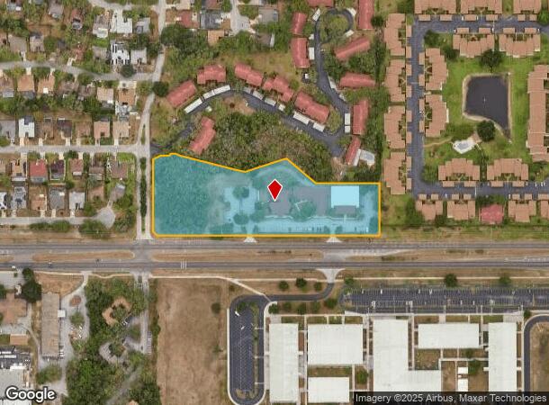 7645 Ridge Rd, Port Richey, FL Parcel Map