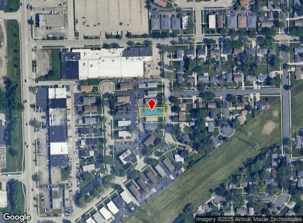  614 S Wisconsin Ave, Addison, IL Parcel Map