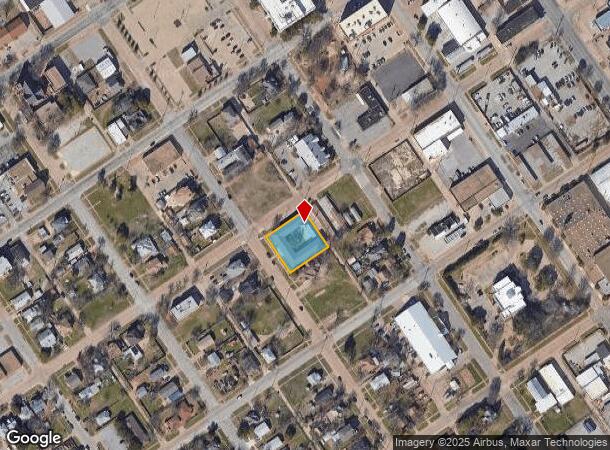 1201 Austin St, Wichita Falls, TX Parcel Map