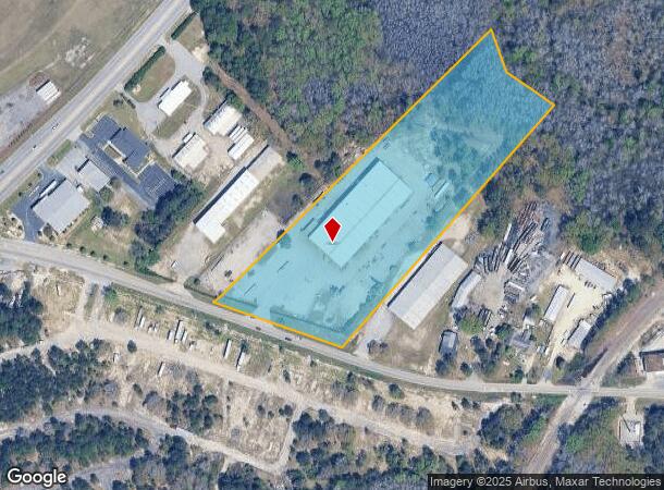  1445 Old Dunbar Rd, West Columbia, SC Parcel Map