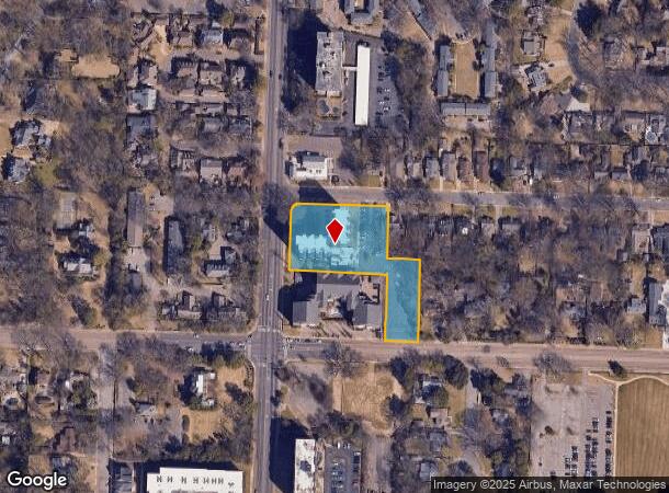  274 S Highland St, Memphis, TN Parcel Map