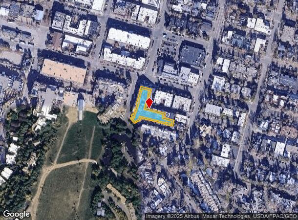 550 S Spring St, Aspen, CO Parcel Map