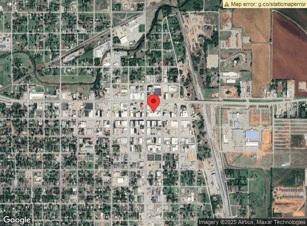  316 W Chickasha Ave, Chickasha, OK Parcel Map