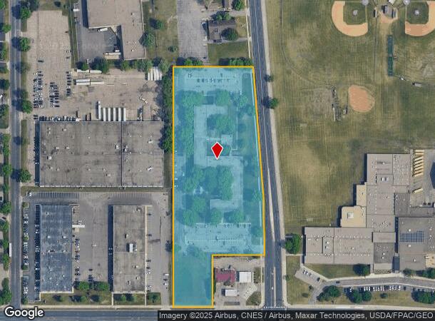 6511 Humboldt Ave N, Minneapolis, MN Parcel Map