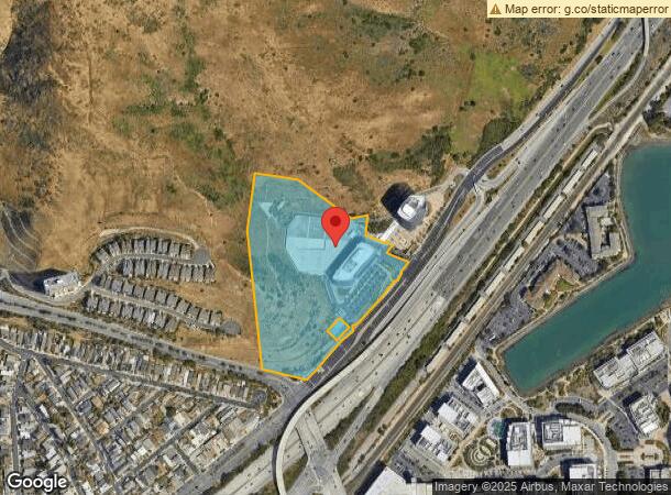  1 Tower Pl, South San Francisco, CA Parcel Map