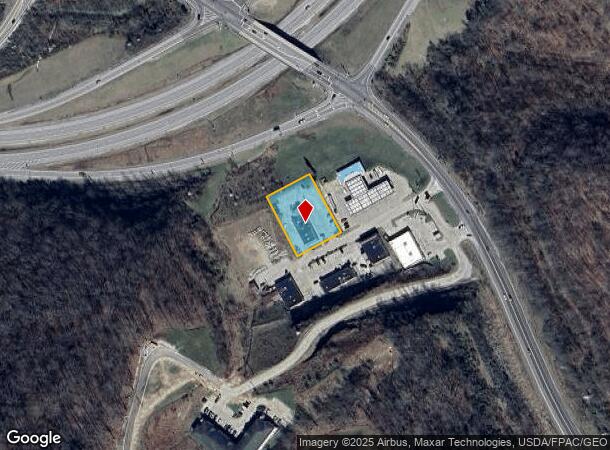 2155 Frame Rd, Elkview, WV Parcel Map