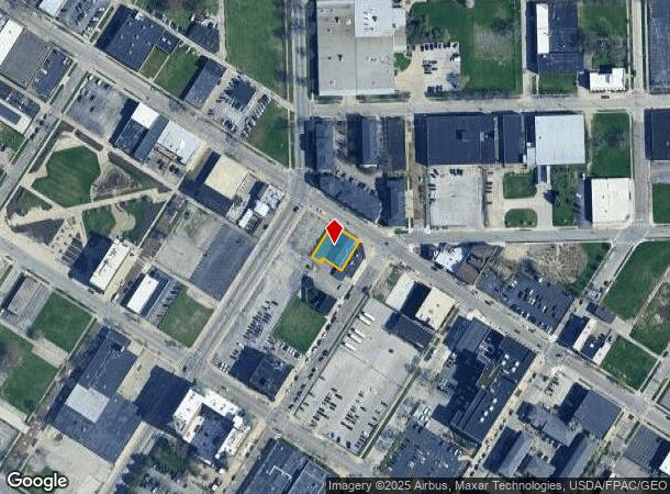 1607 Adams St, Toledo, OH Parcel Map