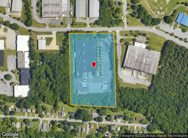  1040 E Springfield Rd, High Point, NC Parcel Map