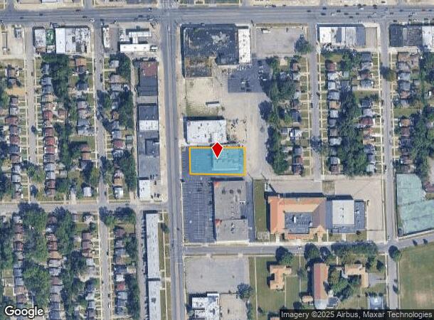 16850 Schaefer Hwy, Detroit, MI Parcel Map