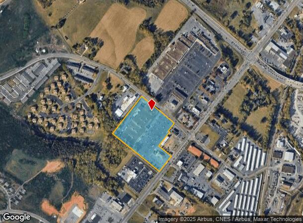  2475 S Main St, Harrisonburg, VA Parcel Map