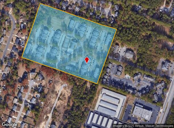  185 Tallstone Dr, Fayetteville, NC Parcel Map