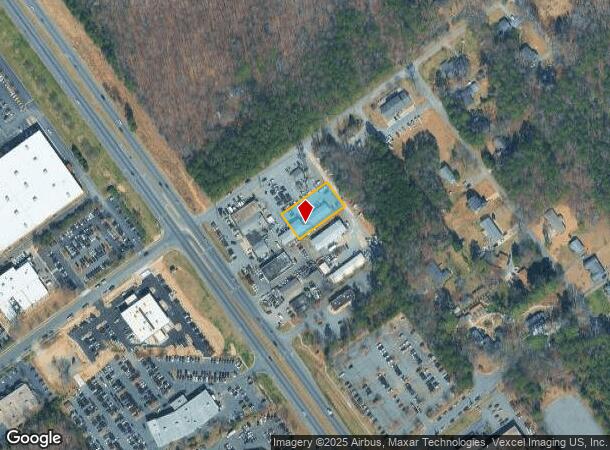 8908 Scenic Dr, Matthews, NC Parcel Map