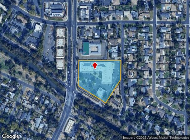2840 G St, Merced, CA Parcel Map