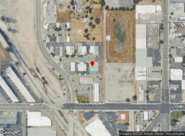  615 Oak Ct, San Bernardino, CA Parcel Map