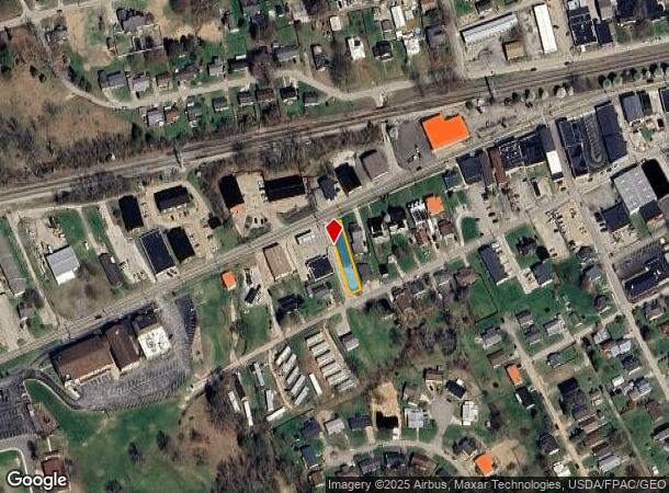 2701 Main St, Hurricane, WV Parcel Map