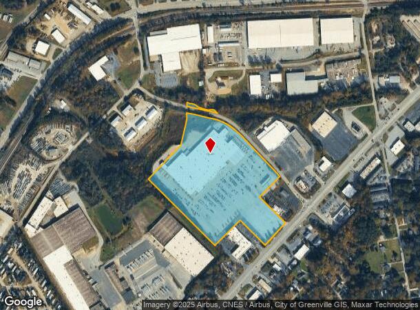 3027 Wade Hampton Blvd, Taylors, SC Parcel Map