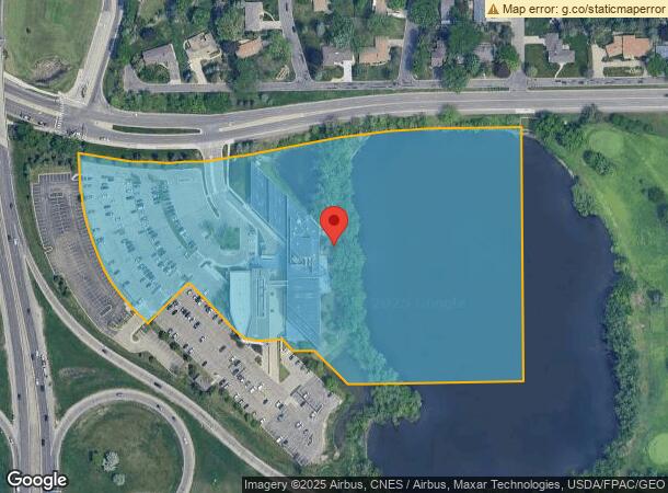  1510 County Road B2 W, Roseville, MN Parcel Map