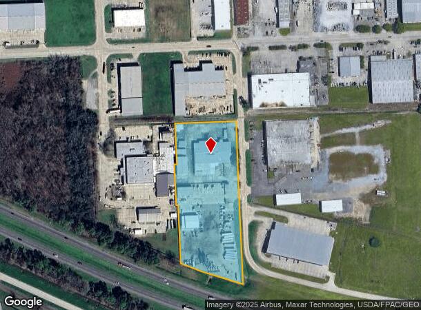1075 Cinclare Dr, Port Allen, LA Parcel Map