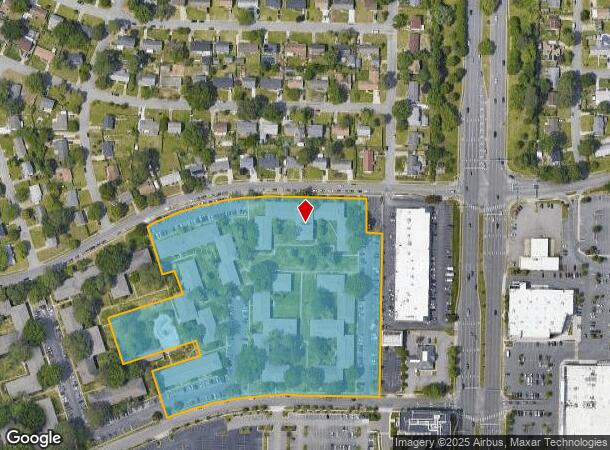 4616 Broad St, Virginia Beach, VA Parcel Map