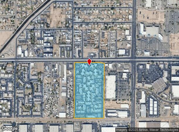 2121 W Main St, Mesa, AZ Parcel Map