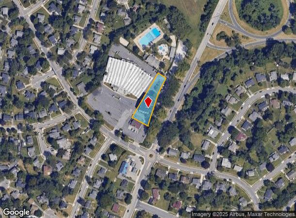  920 Providence Rd, Towson, MD Parcel Map