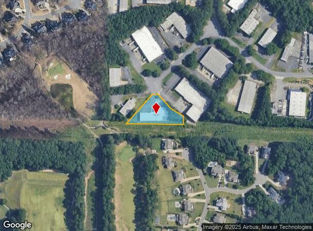  6500 Industrial Way, Alpharetta, GA Parcel Map