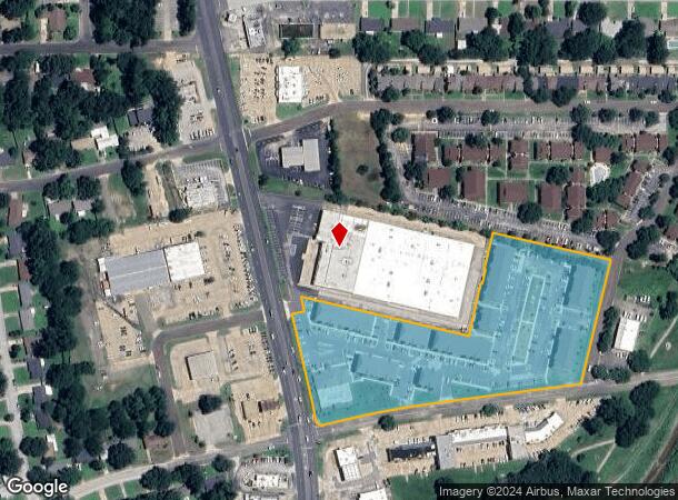  1100 Mccann Rd, Longview, TX Parcel Map