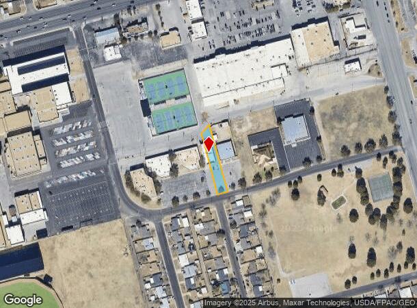  1941 E 37Th St, Odessa, TX Parcel Map