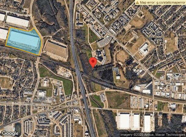  2250 Skyline Dr, Mesquite, TX Parcel Map