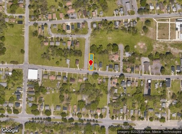  334 W Queen St, Hampton, VA Parcel Map