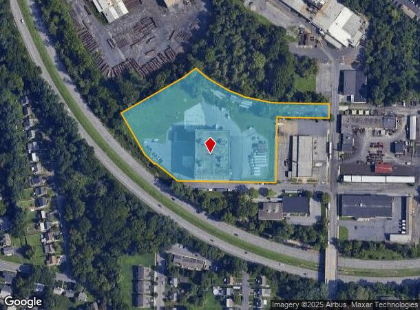  1650 Gary St, Bethlehem, PA Parcel Map