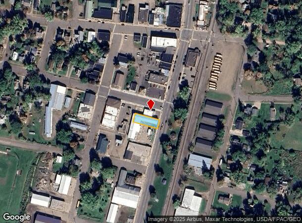 204 Main Ave S, Braham, MN Parcel Map