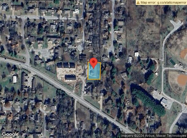  2576 N Center St, Elkins, AR Parcel Map