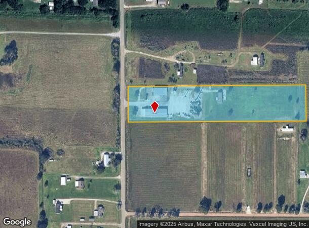 850 Credeur Rd, Scott, LA Parcel Map