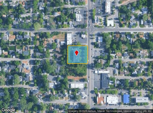 1301 S Vista Ave, Boise, ID Parcel Map