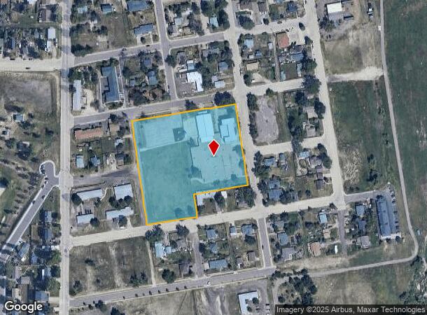 589 S Banner St, Elizabeth, CO Parcel Map