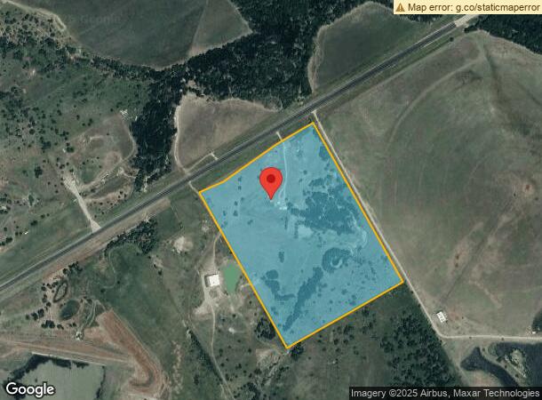 8039 W State Highway 34, Avalon, TX Parcel Map