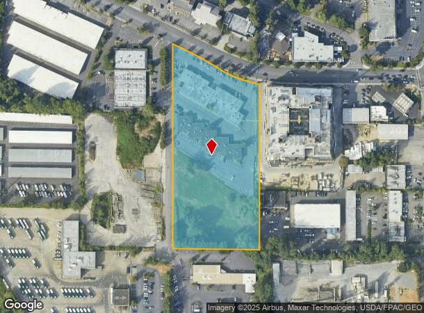  12729 Northup Way, Bellevue, WA Parcel Map