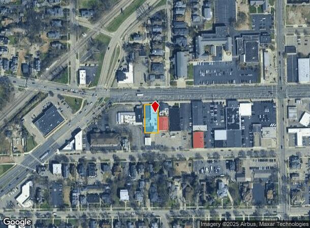  653 W Michigan Ave, Kalamazoo, MI Parcel Map