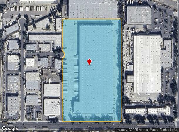  1225 W Imperial Hwy, Brea, CA Parcel Map