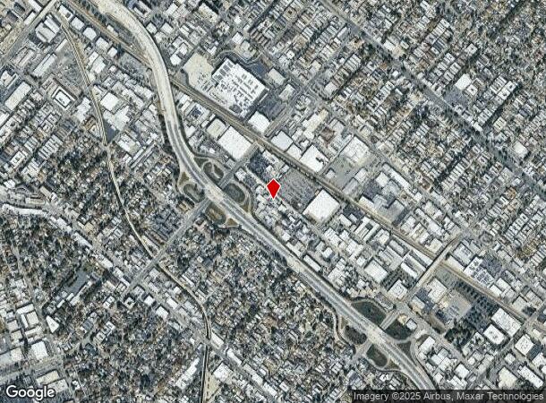  1125 S Flower St, Burbank, CA Parcel Map