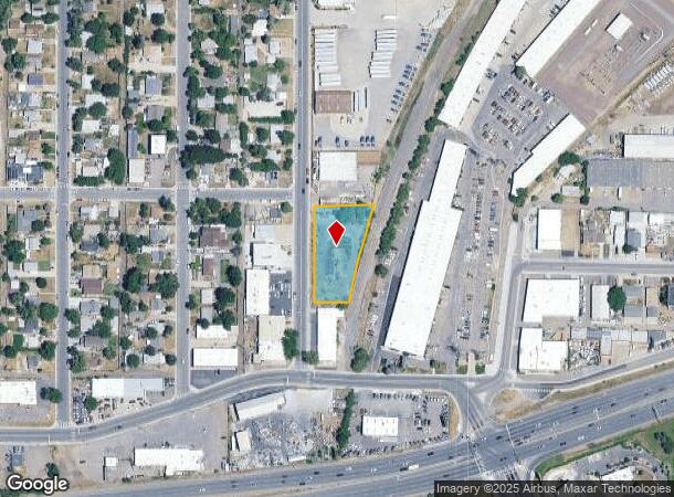  3450 S Zuni St, Englewood, CO Parcel Map