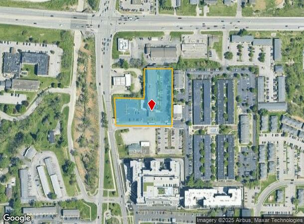  2100 N Walnut St, Bloomington, IN Parcel Map
