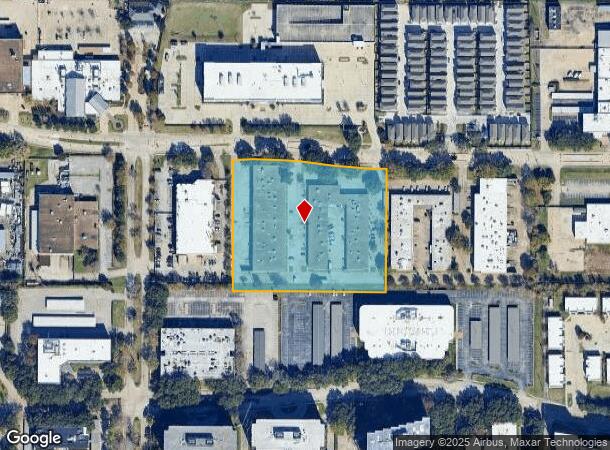  16203 Park Row Dr, Houston, TX Parcel Map