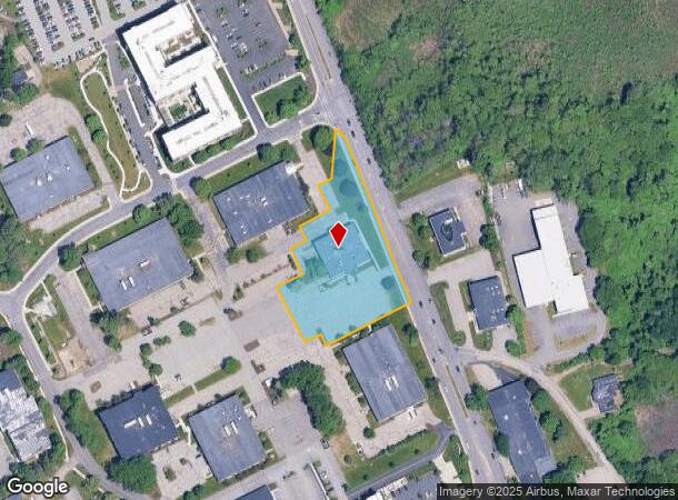  164 Middlesex Tpke, Burlington, MA Parcel Map