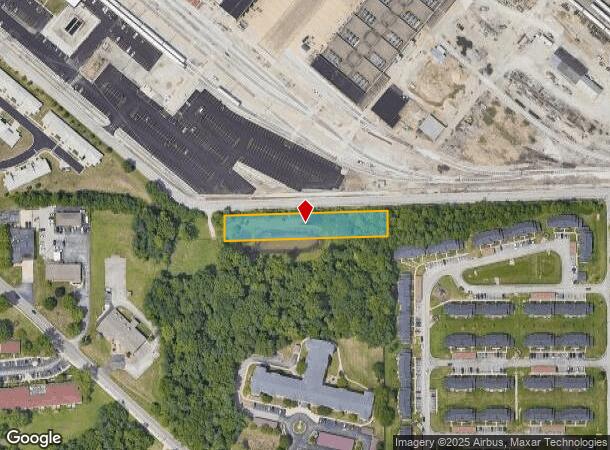 5401 Cincinnati St, Beech Grove, IN Parcel Map