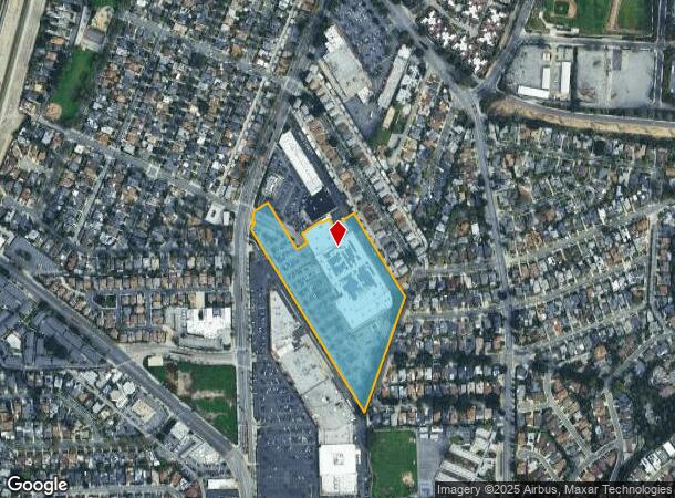  10824 Jefferson Blvd, Culver City, CA Parcel Map