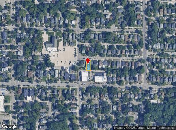  606 Innes St Ne, Grand Rapids, MI Parcel Map