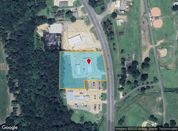  4378 Front St, Winnsboro, LA Parcel Map